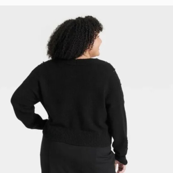 Ava & Viv - Women's Embellished Cardigan NWT size 2X - Picture 2 of 5